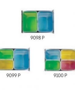 Cubos Reciclaje extraíble doble 32 L Ekko Easy para interior de armarios distribución de varias cubetas