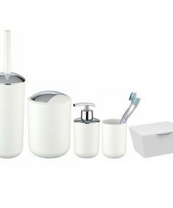 Accesorios Baño dosificadores escobilleros cubos basura vasos tapas wc