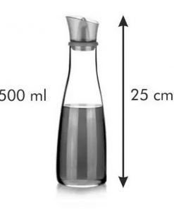 Aceitera Vinagrera Antigoteo 500 ml Tescoma medidas