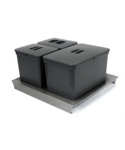 Cubo Reciclaje extraíble Para Cajones 4 cubetas serie 5