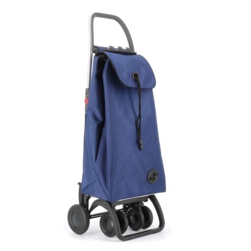 Carro de Compra plegable Azul klein Ruedas 2 Giratorias Rolser I-Max MF 4 1