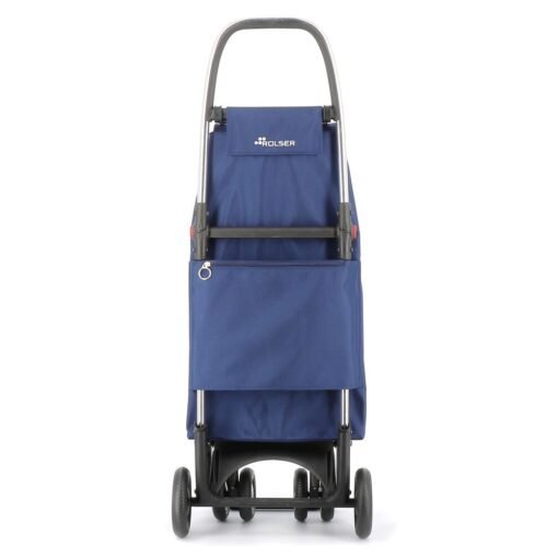 Carro de Compra plegable Azul klein Ruedas 2 Giratorias Rolser I-Max MF 4 1