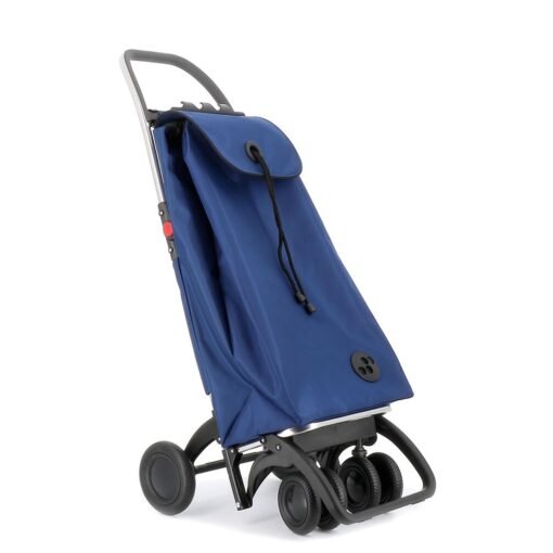 Carro de Compra plegable Azul klein Ruedas 2 Giratorias Rolser I-Max MF 4