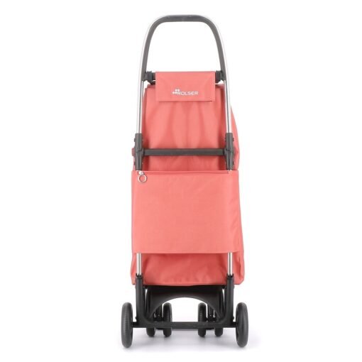 Carro de Compra plegable Coral Ruedas 2 Giratorias Rolser I-Max MF 4