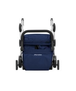 Carro de Compra We Go Azul Plegable