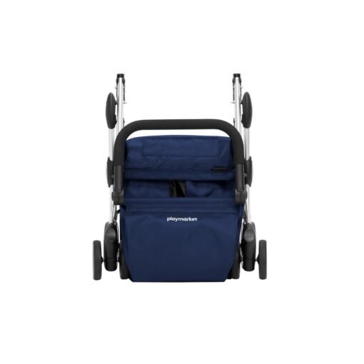 Carro de Compra We Go Azul Plegable