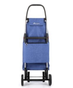 Carro de Compra plegable Azul Rolser I-Max Tweed 4 Ruedas