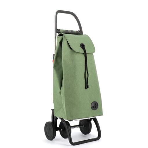 Carro de Compra plegable Verde Rolser I-Max Tweed 4 Ruedas