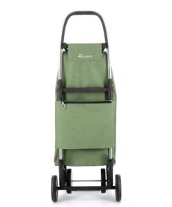 Carro de Compra plegable Verde Rolser I-Max Tweed 4 Ruedas