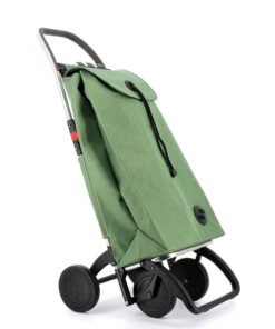 Carro de Compra plegable Verde Rolser I-Max Tweed 4 Ruedas