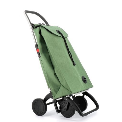 Carro de Compra plegable Verde Rolser I-Max Tweed 4 Ruedas