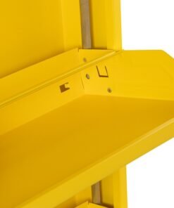 Zapatero metalico Amarillo organizador