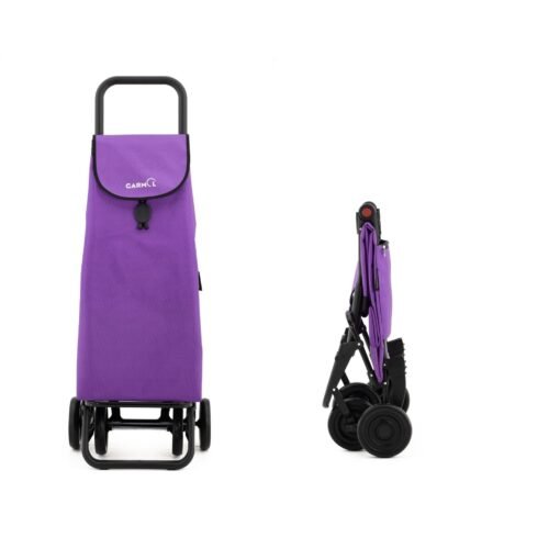 Carro de Compra Morado Plegable Travel Garmol 218 1