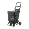 Carro de Compra Negro Plegable Jasp Garmol Mini Jumbo