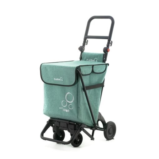 Carro de Compra Verde Plegable Jasp Garmol Mini Jumbo