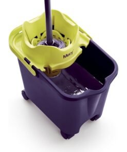 Cubo fregona automático Mery morado escurrefácil 1