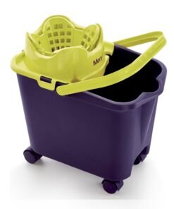 Cubo fregona automático Mery morado escurrefácil