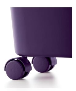 Cubo fregona automático Mery morado escurrefácil 4