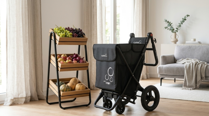 carro compra ruedas grandes para transportar peso cómodamente