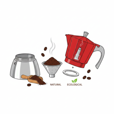 cafetera italiana sostenible
