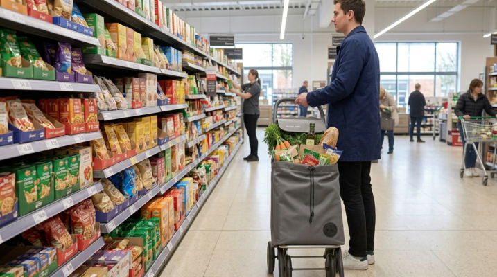 Carro de compra moderno