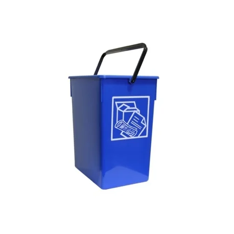 CUBETA RECICLAR 15L con asa 20x28x34 AZUL