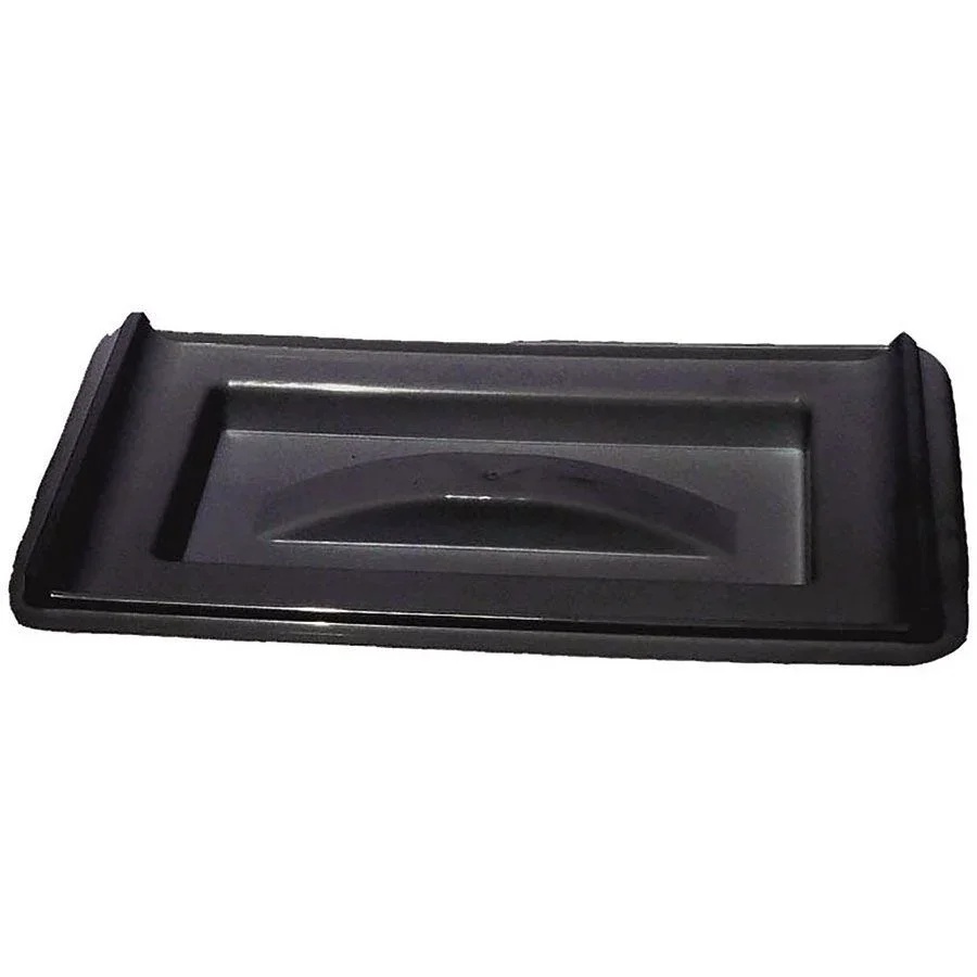 TAPA CUBETAS RECTANGULAR ALTA 12 y 15L. NEGRA