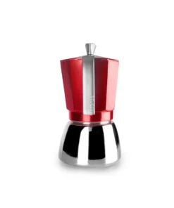 Alternative view of Cafetera express elba red