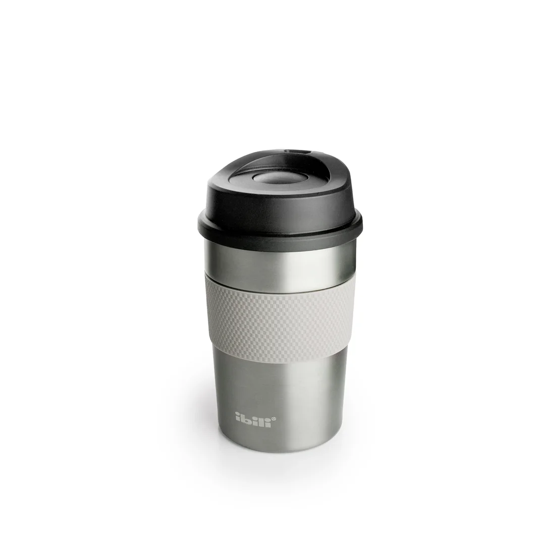 Vaso doble pared luxe titanio