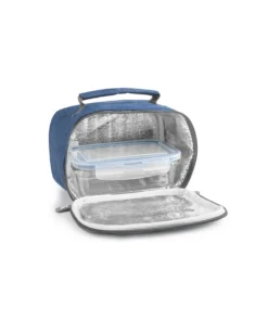 Alternative view of Porta-alimentos lite azul + táper