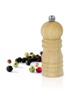 Molinillo pimienta madera 10 cm