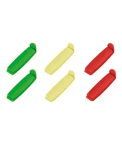 Juego de 6 clips cierrabolsas 6cm Presto
