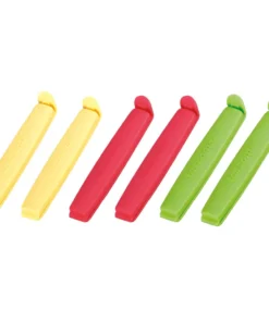 Alternative view of Juego de 6 clips cierrabolsas 9cm Presto