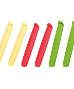 Alternative view of Juego de 6 clips cierrabolsas 12cm Presto