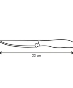 Alternative view of Juego de 6 cuchillos chuleteros 12cm Sonic