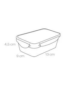 Alternative view of Contenedor rectangular 0,2l freshbox