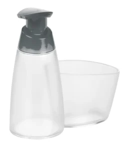 Dosificador jabon 350mlc/porta-estropajo Clean kit