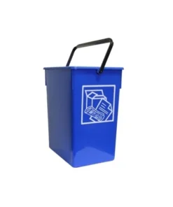 CUBETA RECICLAR 15L con asa 20x28x34 AZUL