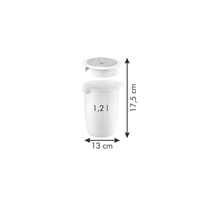 Jarra mezcladora con tapa protectora 1,2l delícia - Imagen 2