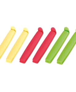Alternative view of Juego de 6 clips cierrabolsas 9cm presto