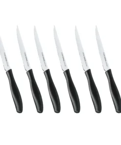 Juego de 6 cuchillos chuleteros 12cm sonic