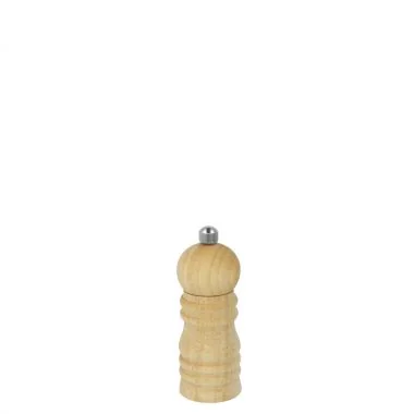 Molinillo pimienta madera 10 cm - Imagen 2