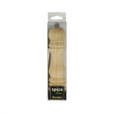 Molinillo pimienta madera 17 cm - Imagen 3