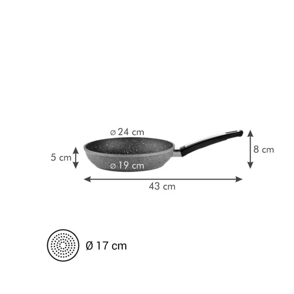 Sarten 24 cm i-premium stone - Imagen 2